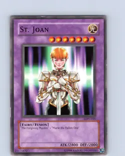 Yu-Gi-Oh TCG St. Joan LON-045 Unlimited Regular Common Card Played MP-LP - Image 1