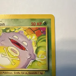 Koffing Pokemon Card German Smogon Pokemon 51/102 Base set - Image 3