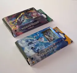 Pokemon Card Lot Sun Moon Bright Tide Hidden Moon Theme Deck Sets Sealed - Image 1