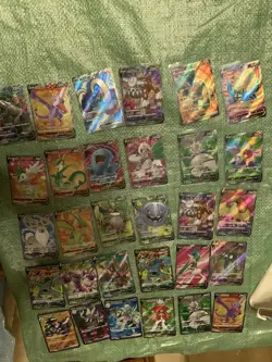 pokemon cards sr lots 30 s.Chinese Aerodactyl Great Tusk Heatran V J31 - Image 1