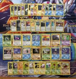 Vintage Pokemon Card Lot WOTC First Edition Etc Blastoise Dragonite Ditto NM/LP - Image 1