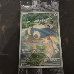 Snorlax SVP EN 051 Black Star Promo Scarlet & Violet Pokemon 151 Card - SEALED - Image 1