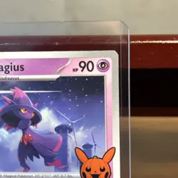 Mismagius 088/193 Trick or Trade BOOster Card 2023 Halloween Stamp Pokemon - Image 3