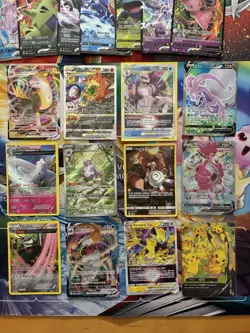 Pokemon Card Full Art Alt Art Fire Charizard Mew Venusaur Nidoking 40 Cards - Image 2