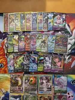 Pokemon Card Full Art Alt Art Fire Charizard Mew Venusaur Nidoking 40 Cards - Image 3