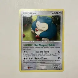 Pokemon TCG Snorlax Rising Rivals Card 81/111 Regular Common - Image 1