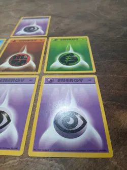 Pokemon Wotc Lot Of 1st Edition Energy Cards Nm Grading Lot - Image 4