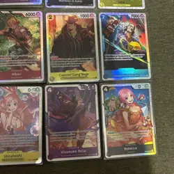 One Piece TCG SR/ Mixed LOT of 25 Foil Cards English Mixed Sets All NM - Image 2