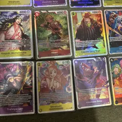 One Piece TCG SR/ Mixed LOT of 25 Foil Cards English Mixed Sets All NM - Image 3