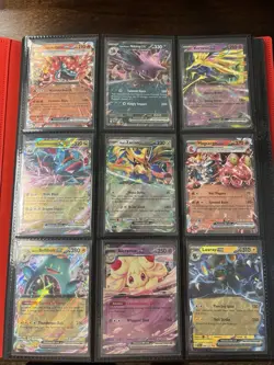 Pokemon Binder Full of NEW CARDS, 5 Pages - Image 1