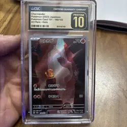 Charmander 168/165 Sv2a: Pokemon Card 151 Holo (Japanese) Pristine 10 CGC - Image 1