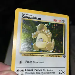 💥 Kangaskhan Rare Holo Foil Pokemon Vintage Card 1999 Jungle Set 5/64 WOTC - Image 2