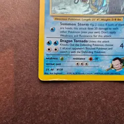 Giovanni's Gyarados 5/132 Pokemon Gym Challenge Holo Rare Card - Image 4