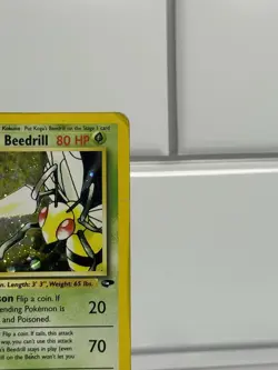 Pokemon Card - Koga's Beedrill 9/132 Gym Challenge Holo Rare - HP - Image 3