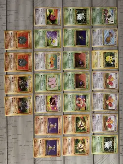 POKEMON JAPANESE CARD LOT OF 25 JAPANESE JUNGLE SET 🔥 NEAR MINT TO MINT 🔥 - Image 1