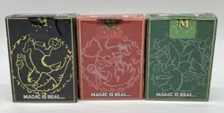 NEW Metazoo Kickstarter USPCC WPT Playing Cards 3 Deck Set Cryptid Nation - Image 2