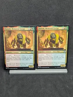 Tannuk, Memorial Ensign X2 LP Edge of Eternities MTG - Image 1
