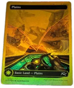 Plains 0507 First-Place Foil Aetherdrift Finish Line Exclusive Magic MTG - Image 1