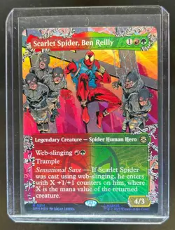 2025 Magic The Gathering Marvel Spider-Man Scarlet Spider Ben Reilly #0214 - Image 1