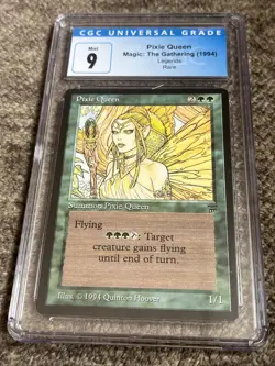 Legends Pixie Queen CGC 9 MTG - Image 1