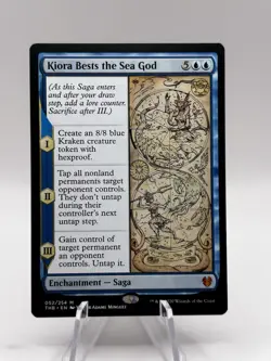 Kiora Bests the Sea God 052/254 Theros Beyond Death THB MTG NM - Image 1