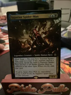 Superior Spider-Man (Extended Art) Foil 0275 Marvel’s Spider-Man Magic MTG - NM - Image 1