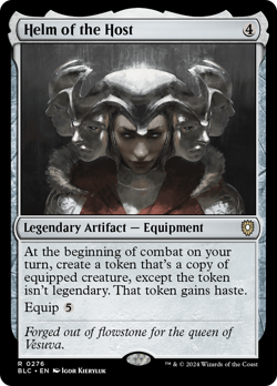 Helm of the Host #276 | Near Mint | BLC Bloomburrow Commander Magic MTG - Image 1
