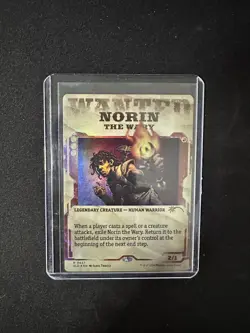 NM MTG Norin the Wary Secret Lair Drop FOIL #0827 - Image 1