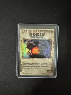 NM MTG Norin the Wary Secret Lair Drop FOIL #0827 - Image 2