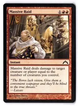 Massive Raid LP* Gatecrash ENGLISH 100/249 mtg -UnltdCards - Image 1