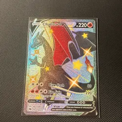 Pokemon TCG Charizard V Champions Path 079/073 Holo Secret Rare - Image 1