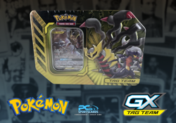Pokemon Garchomp & Giratina GX Power Partnership Tin Promo Factory Sealed WPSW5 - Image 1