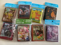 New Pokemon Center Japan Exclusive Charizard Pikachu Mewtwo Serena Hisui Sleeve - Image 1