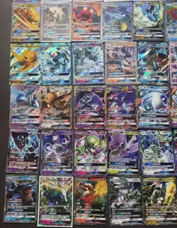 60 Lot pokemon TCG Chinese GX RR Charizard Rayquaza Gengar Umbreon Pikachu j05 - Image 3