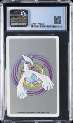 1999 POKEMON PLAYING CARDS JAPANESE SILVER DECK #10 RAIKOU CGC 9.5 - Image 2