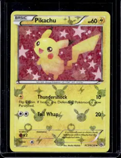 2013 Pokemon Black & White Legendary Treasures Pikachu Radiant Collection #RC07 - Image 1