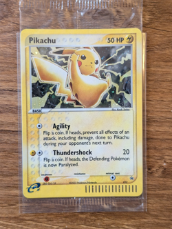SEALED 2003 Pokemon Pikachu 012 Meowth 013 Black Star Promo Holo WOTC E-Reader - Image 1