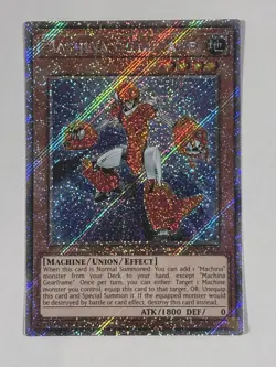 Yu-Gi-Oh! Machina Gearframe (Platinum Secret Rare) RA03-EN234 NM - Image 1
