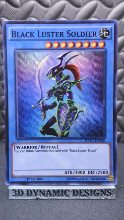 | Yugioh Black Luster Soldier DPBC-EN006 1st Super Duelist Pack Battle NM- 🔥 | - Image 1