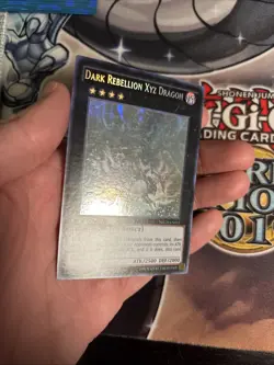 (MC) Yugioh! Dark Rebellion Xyz Dragon - NECH-EN053 - Ghost Rare - 1st VLP - Image 2