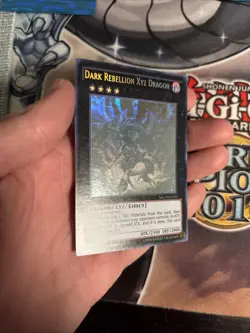 (MC) Yugioh! Dark Rebellion Xyz Dragon - NECH-EN053 - Ghost Rare - 1st VLP - Image 3