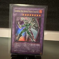 Elemental Hero Shining Phoenix Enforcer EOJ-EN033 Enemy of Justice 1st Edition - Image 1