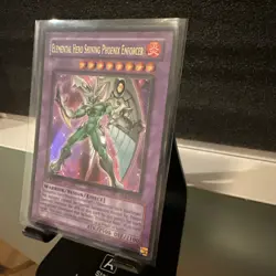 Elemental Hero Shining Phoenix Enforcer EOJ-EN033 Enemy of Justice 1st Edition - Image 3