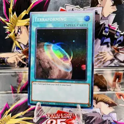 Yugioh Terraforming RA04-EN084 Super Rare 1st Ed Near Mint - Image 1
