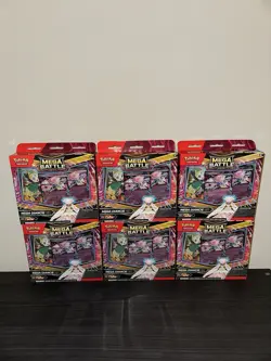 Lot of 6 Mega Battle Deck Mega Diancie EX Pokemon TCG Card Evolution Promo Star - Image 1