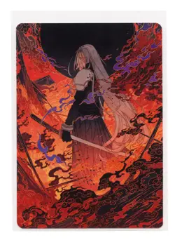 Nibelheim Aflame Art Series Card 35 Regular Final Fantasy MTG Card NM - Image 1