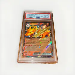 2024 PSA 10 CHARIZARD ex 161 Super-Premium Collection Black Star Promo Card - Image 1
