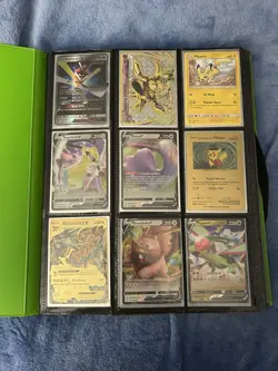 Pokemon Pikachu Card Lot Over 300 From Various Sets With Some In Sleeves - Image 1