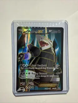 Aggron EX Full Art Holo Card 153/160 XY-Primal Clash Pokemon Card TCG - Image 1