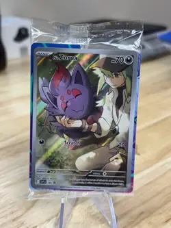 SEALED N's Zorua SVP 189 Sv: Scarlet & Violet Promo Pokemon Card 2025 NM - Image 1